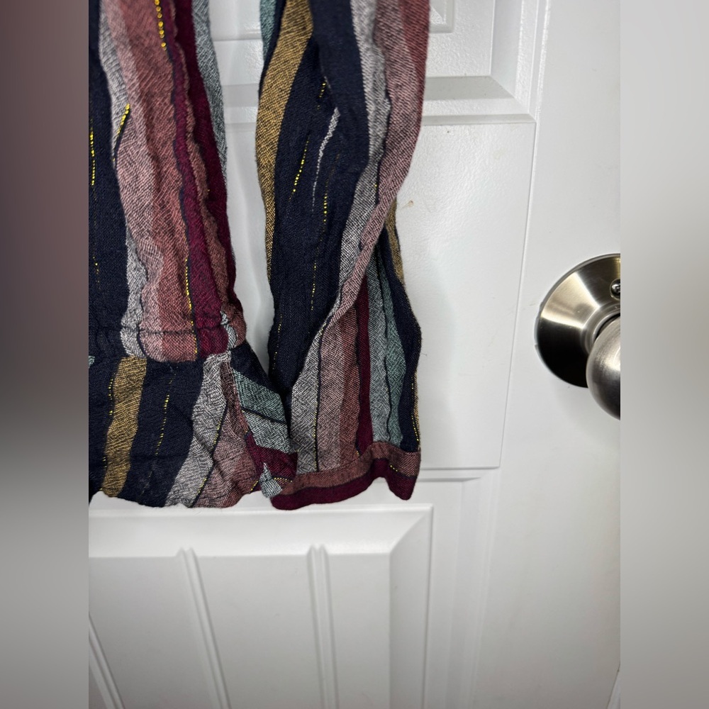 Rails Beaux Varadero Stripe Linen Blend Long Slee… - image 6